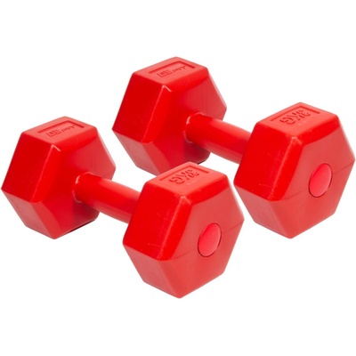 EBfit sada jednoručích činek 2x3kg