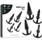  Анални плъгове, комплект за разнообразни усещания - Set 4 Anal Plugs (D-226995)