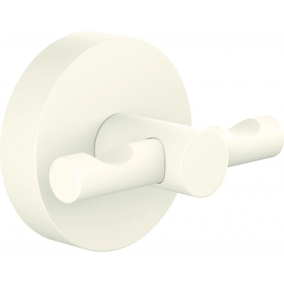 tesa® Moon Bílý háček na oděvy Barva: bílá, Rozměr: 50mm x 65mm x 53mm