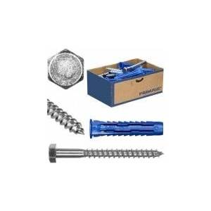 Rawlplug Universal spikes 4ALL 12x60 with insert with hex bar 8x80 10pcs. RAWLPLUG