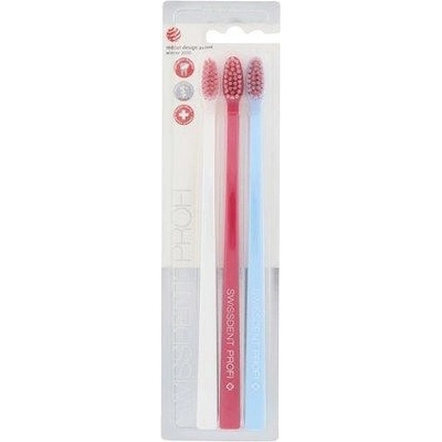Swissdent Gentle Extra Soft zubní kartáček 3 ks
