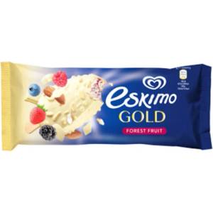 Eskimo Сладолед Eskimo Gold бял шоколад и горски плодове 75гр