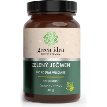 Green idea Обикновен ечемик 40 g прах | Green Idea (603678 (60367) GI)