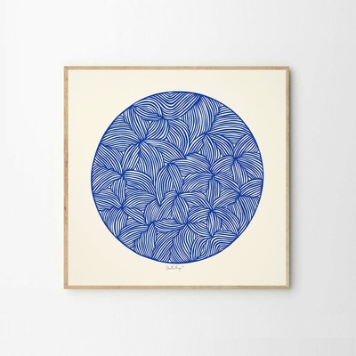 Moikka Plagát Moon No. 02 by Little Detroit 70x70