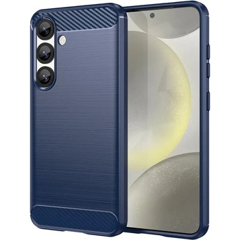 HQWear Карбонов кейс за Samsung Galaxy S25 Edge - син (5907769377235)