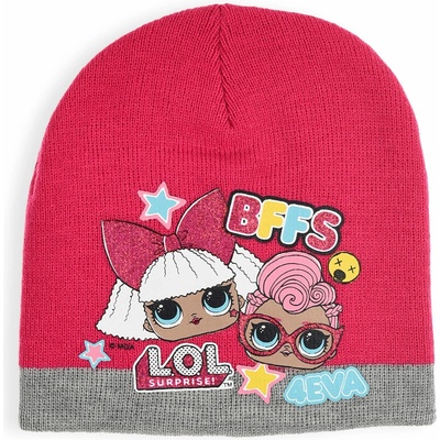 LOL Surprise Dievčenská čiapka L.O.L SURPRISE BFFS ružová