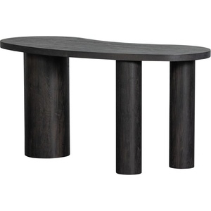 WOOOD Тъмнокафява конзолна маса от декор от бор 70x150 cm Maan - WOOOD (375037-D)