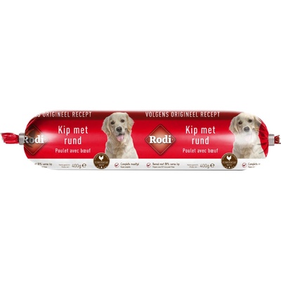 Rodi Kuřecí a hovězí klobása 3 x 400 g