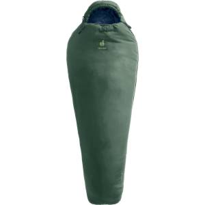 Deuter Дамски синтетичен спален чувал Deuter Women's Orbit SL -5°C Synthetic sleeping bag - Ivy / Ink - размер 198 x 74 x 47 cm (514-1614-0111) Спален чувал