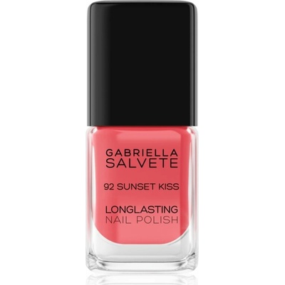Gabriella Salvete Longlasting Enamel dlhotrvajúci lak na nechty s vysokým leskom odtieň 92 Sunset Kiss 11 ml