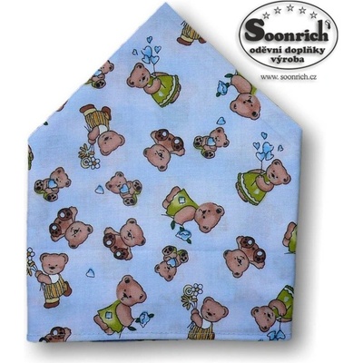Soonrich dětský šátek medvědi bsd350