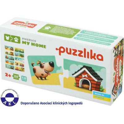 Puzzlika 13074 Můj domov naučné 20 dílků