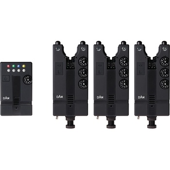 MAD HI-T Bite Alarm Set 3+1 All modrá