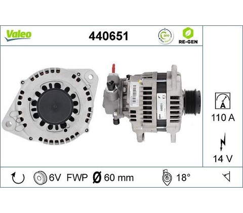 Alternátor VALEO 440651