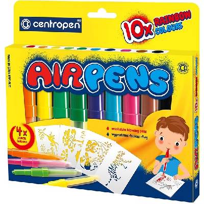 Centropen fúkacie fixky Air Pens 1500 Rainbow 10 ks