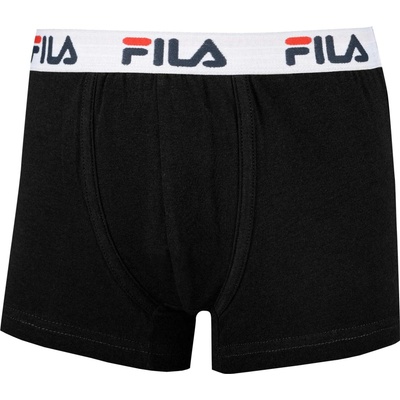 Fila chlapčenské boxerky JUNIOR BOY BOXER čierna biela tmavo modrá červená
