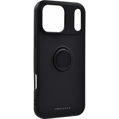 Roar iPhone 17 Pro Max ROAR AMBER силиконов протектор за телефон, защита на камерата, черен GP-173430 (GP-173430)