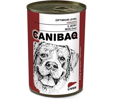 Canibaq Classic pečeň 415 g