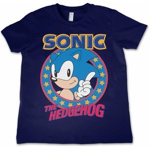 HYBRIS детска тениска Sonic The Hedgehog - Navy - HYBRIS - SEG-12-SON003-H91-4-NV