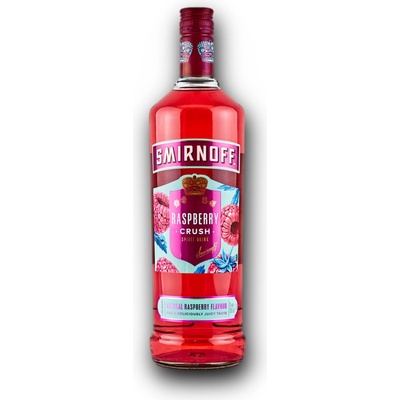Smirnoff Raspberry Crush 35% 1 l (čistá fľaša)
