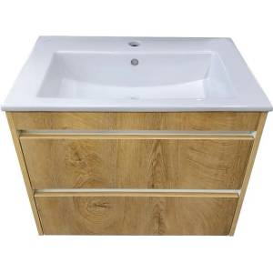 Triano Шкаф долен ЕМА 65, цвят 5414 с 2 чекмеджета и умивалник Linea 65cm (73865)