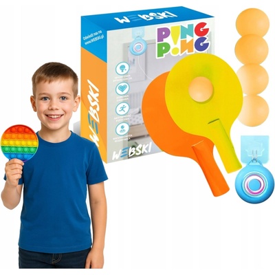 Webski Ping Pong Závěsná hra + míčky