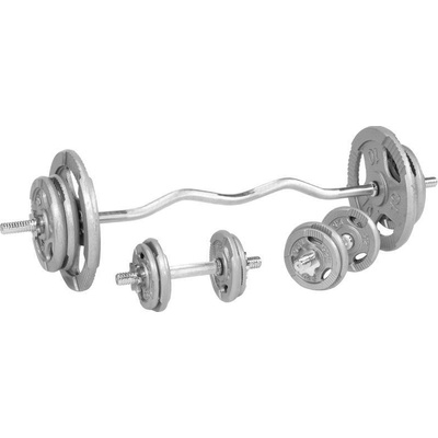Gorilla Sports Činkový nakladací set 70 kg - liatinový grip 30/31 mm