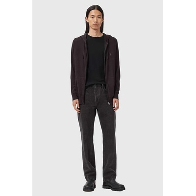 AllSaints Вълнен суичър AllSaints MODE MERINO ZIP HOOD (M084KB)