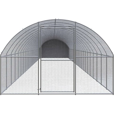 vidaXL klec 3 x 24 x 2 m pozinkovaná ocel