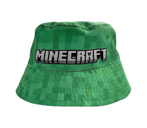 Klobouk Minecraft zelený