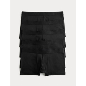 Marks & Spencer Изключително меки бедрени боксерки от памук Supima®, 5 броя Marks & Spencer черна Marks & Spencer | Cheren | МЪЖЕ | S