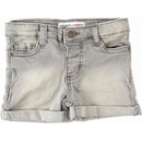 Minoti kraťasy dívčí džínové s elastenem šedá