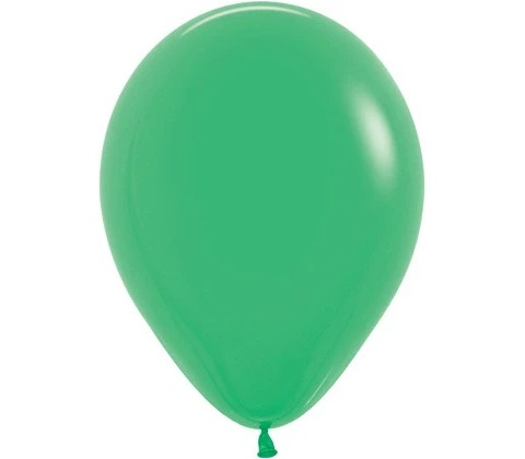 Balón solid 25 cm zelený