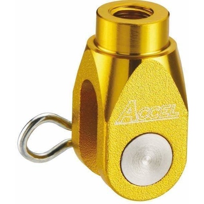 Accell koncovka osy brzdového čerpadla zadní HONDA CRF barva zlatá