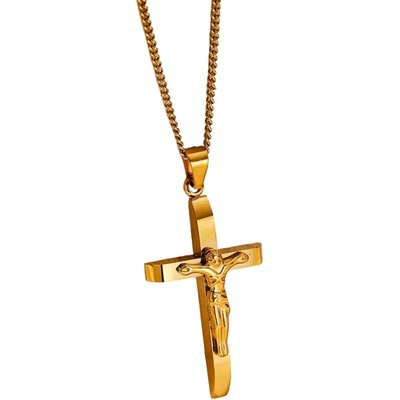 HARAHU Колие VO-34100 Cruz - Златна KP34100 (VO-34100)