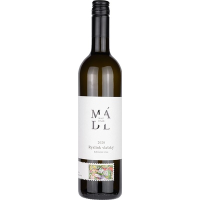 Mádl Ryzlink vlašský kabinet 2024 11% 0,75 l (čistá fľaša)