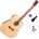SX SD204CE Standard SET Natural Електро-акустична китара Дреднаут