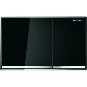 Geberit Активатор Geberit Omega60, черен, гланциран хром (115.081.SJ.1)