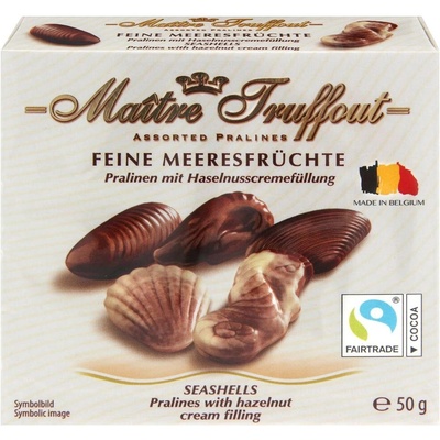 MAITRE TRUFFOUT BELGICKÉ PRALINKY MOŘE 50 g