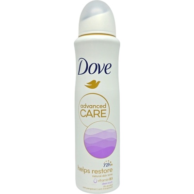 Dove дезодорант дамски, Advanced care, Helps Restore, 150мл