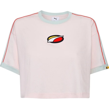 PUMA Дамска тениска PUMA x RANDOMEVENT Cropped Women T-shirt