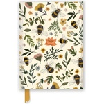 Flame Tree Publishing Jade Mosinski: Garden Bees (Foiled Journal) | FLAME TREE