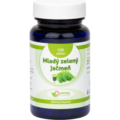 Natural Pharm Mladý zelený jačmeň 100 tabliet