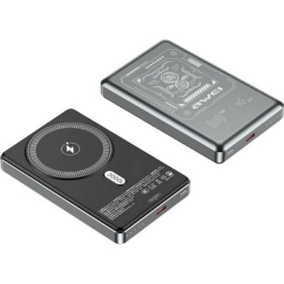 Awei PA-31 аварийно зарядно устройство Type-C 10000mAh, PD бързо зарядно устройство 3.0, красиво зелено (PA-31)
