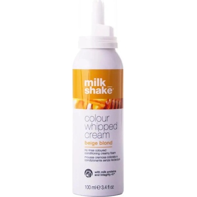 Milk Shake Vyživující barvicí pěna pro béžové a blond vlasy 100 ml