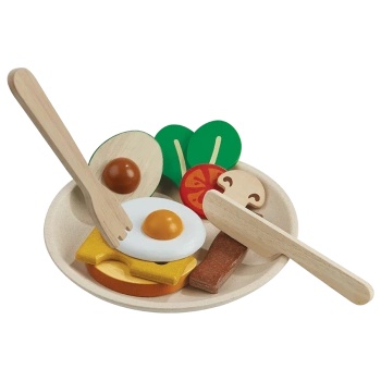 Plan Toys Детски дървен комплект - Направи закуска - PlanToys (3611_2)