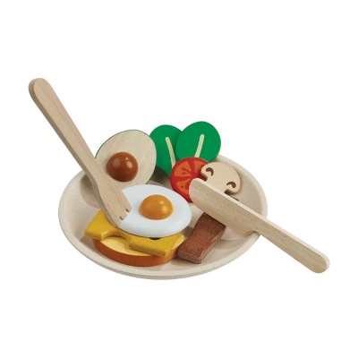 Plan Toys Детски дървен комплект - Направи закуска - PlanToys (3611_2)