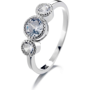 Silenti Jewelry Сребърен пръстен "Насока" - 9 - 59.5мм (19.1мм диам. )