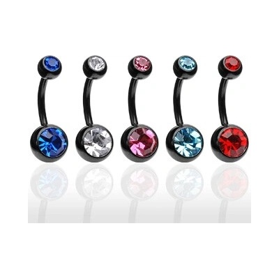 Šperky4U piercing do pupíku banánek BS01032-KC
