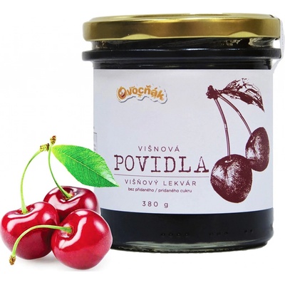 Ovocňák Višňová povidla neslazená 380 g